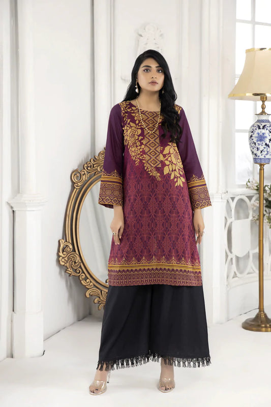 Zoha By Aymen Baloch Spring Summer Collection'22 1-Piece Unstitched - D#19 (Gypsy)