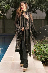 Shazmeen Unstitched Embroidered Chiffon Collection Tilla