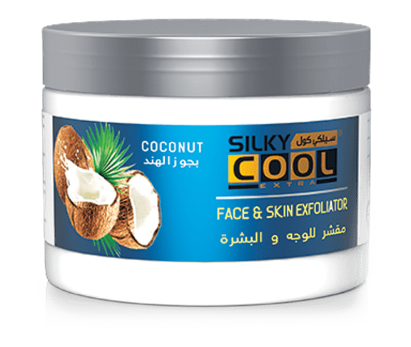 Silky Cool Face & Skin Exfoliator-Coconut 350ml