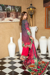 Shab-E-Afroz By Sub Rang Unstitched Digital Premium Printed 3-Pc Lawn Collection'22 Vol-02 (Article # 10)