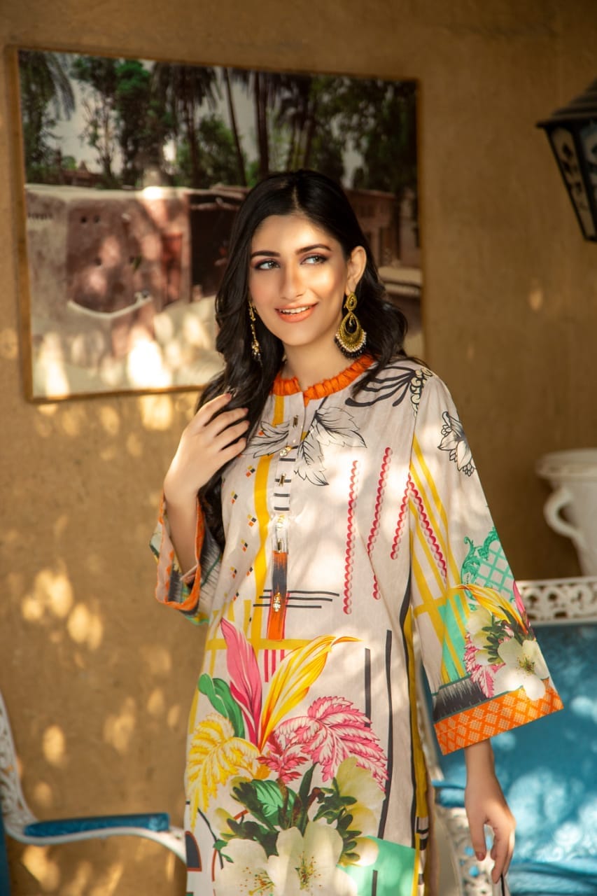 Shab-E-Afroz By Sub Rang Unstitched Digital Premium Printed 3-Pc Lawn Collection'22 Vol-02 (Article # 1)