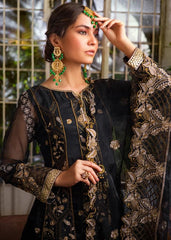 Al Zohaib Unstitched 3 Piece Embroidered Formals Wedding Collection 03 Iris