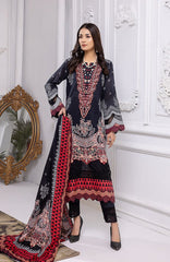 Mahnoor by Al Zohaib Embroidered Lawn Suit Unstitched 3 Piece (MEC-22-11)