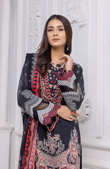 Mahnoor by Al Zohaib Embroidered Lawn Suit Unstitched 3 Piece (MEC-22-11)