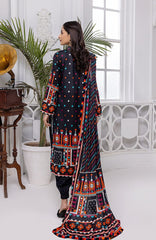 Mahnoor by Al Zohaib Embroidered Lawn Suit Unstitched 3 Piece (MEC-22-15)