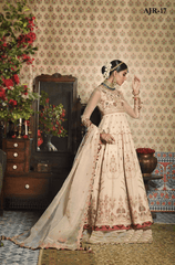 Asim Jofa Rasm Luxury Embroidered Organza Wedding Collection Unstitched 3 Piece AJR-17