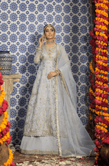 Asim Jofa Rasm Luxury Embroidered Organza Wedding Collection Unstitched 3 Piece AJR-11