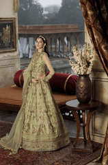 Asim Jofa Rasm Luxury Embroidered Organza Wedding Collection Unstitched 3 Piece AJR-03