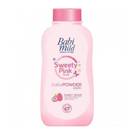 Babi Mild Baby Sweety Pink Plus Baby Powder 380ml