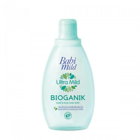 Babi Mild Ultra Mild Bioganik Head & Body Baby Bath 200ml