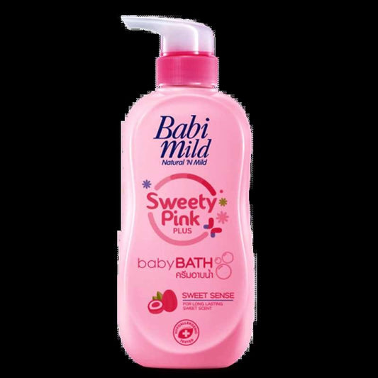 Babi Mild Sweety Pink Plus Baby Bath 500ml