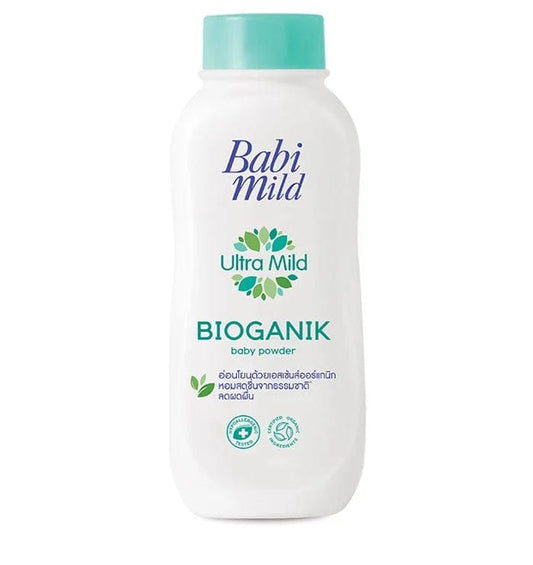 Babi Mild Ultra Mild Bioganik Baby Powder 180g