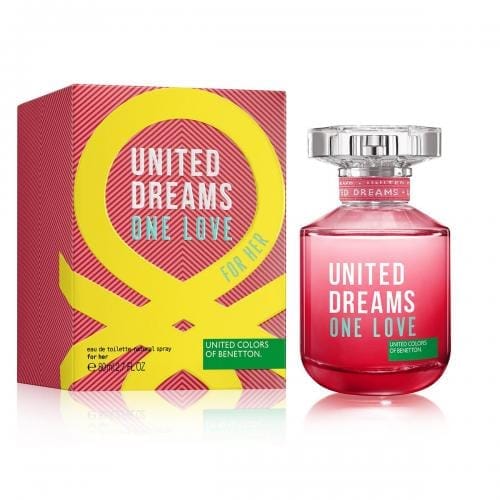 Benetton United Dreams One Love EDT for Women 80ml