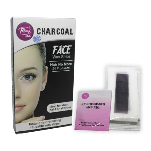 Rivaj Uk Charcoal Face Wax Strips