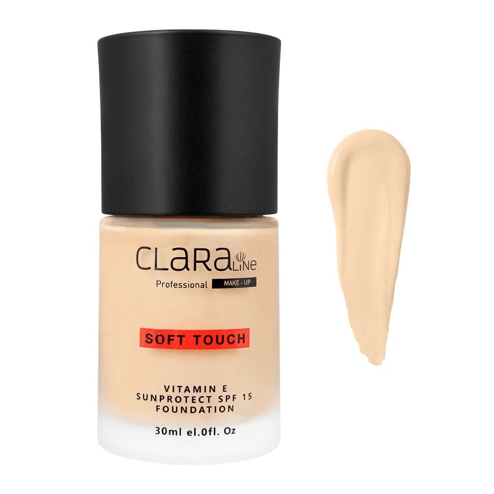 Claraline Professional Soft Touch SPF 15 Foundation, 03