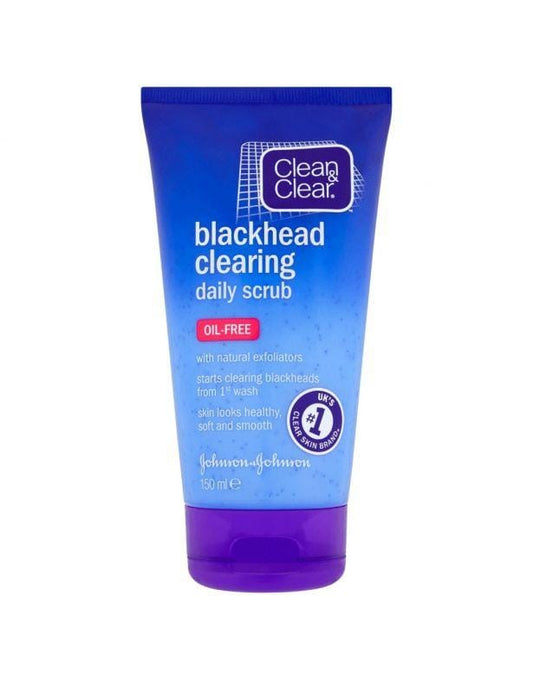 CLEAN & CLEAR, Daily Scrub, Blackhead Clearing, 150ml