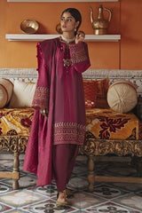 Ladies Un-Stitch Cross Stitch Rim Jhim Luxury Eid'21 (ALIF LAILAH A)