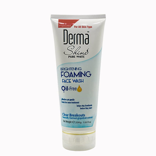 DERMA SHINE OIL FREE FOAMING FACE WASH