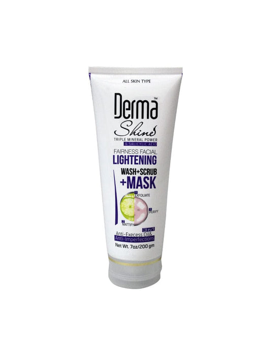 Derma Shine Lightening Wash+Scrub+Mask 200gm