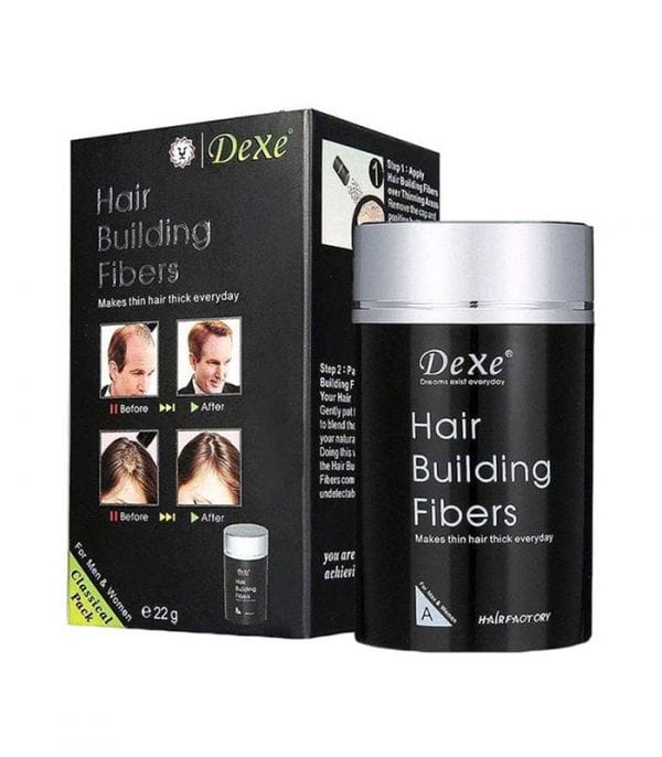 Dexe Hair Building Fibers No 1 Black