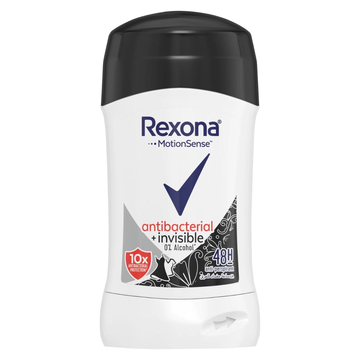 Rexona Women Antiperspirant Stick Antibacterial Invisible
