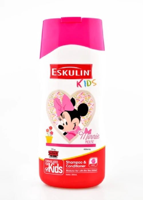 Eskulin Kids Minnie Mouse Shampoo & Conditioner – 200 Ml