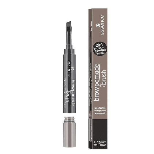 Essence Cosmetic Eyebrow pomade + brush - 03 Cool Brown | FinalChoice