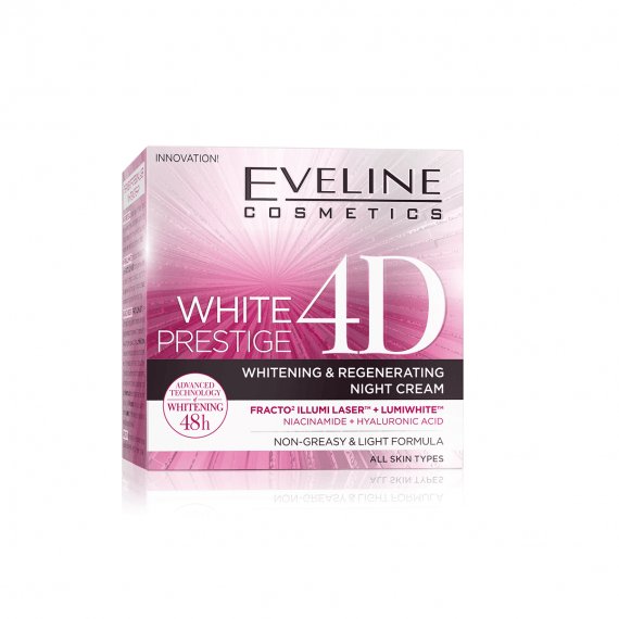 Eveline Cosmetics White Prestige 4D Whitening Night Cream 50ml