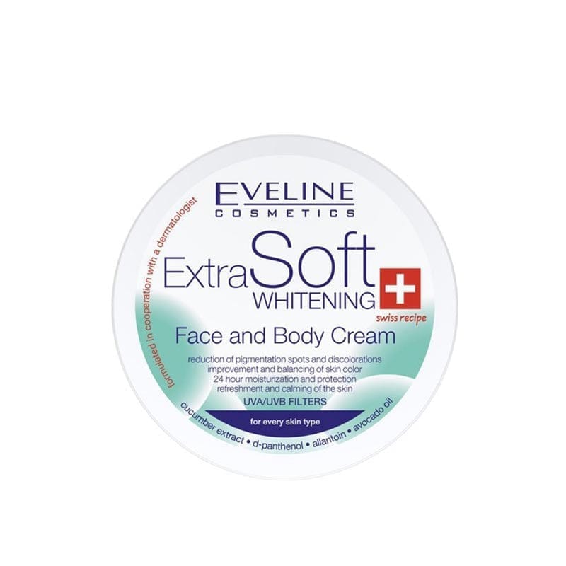 Eveline Cosmetics Extra Soft Face And Body Whitening Cream 100ml