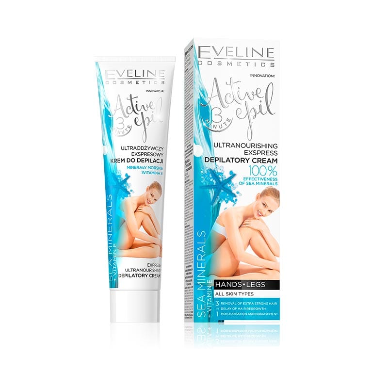 Eveline Cosmetics Express Depilatory Cream Sea Minerals 125ml