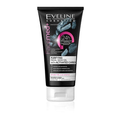 Eveline Purifying Facial Wash Gel With Activated Carbon 150ml