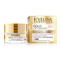 Eveline Gold Lift 40+ Luxury NIGHT and DAY CREAM with 24k gold for dry, sensitive skin 50ml