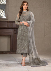 Falak by Zarif Embroidered Suits Unstitched 3 Piece ZF22F ZF-06 Isabelle - Festive Collection