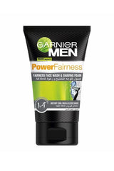 Garnier Men-PowerWhite-2-in-1-fairness-face-wash-shaving-foam -50ml