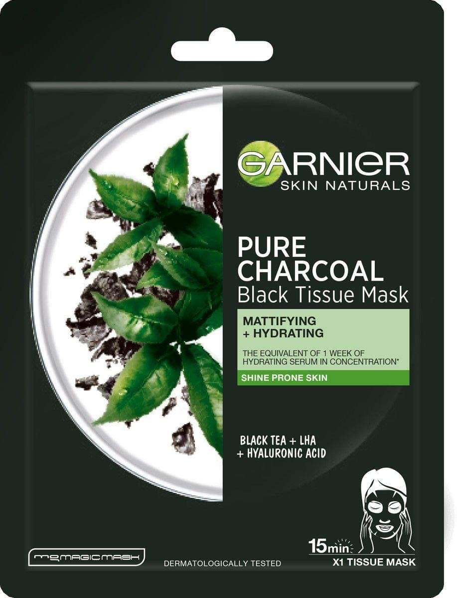Garnier Skin Naturals Pure Charcoal Black Tissue Mask