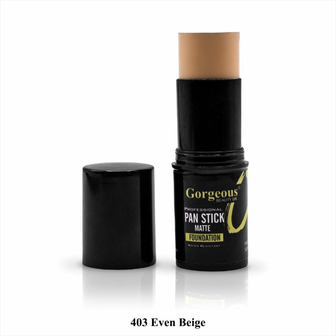 Gorgeous Beauty Uk Studio Matte Pan Stick Foundation - 403 Even Beige