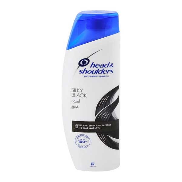 Head & Shoulder Shampoo Silky Black 360ml