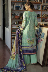 Iris by Jazmin Embroidered Viscose Slub Khaddar Un-Stitch Suits (D8 ORPHIC)