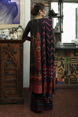 Iris by Jazmin Embroidered Viscose Slub Khaddar Un-Stitch Suits (D9 FELURI)