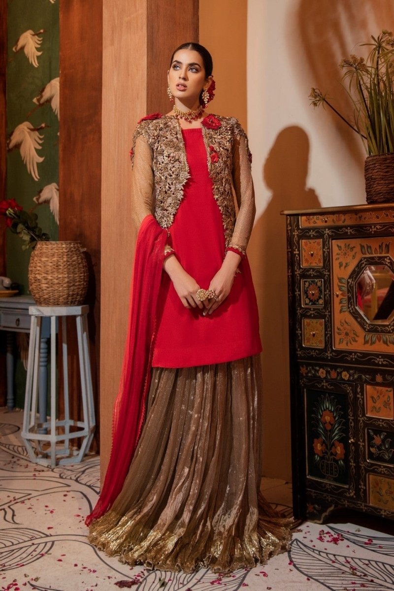 Khuda Baksh - P-209 - 3 Piece Ready to Wear Suit