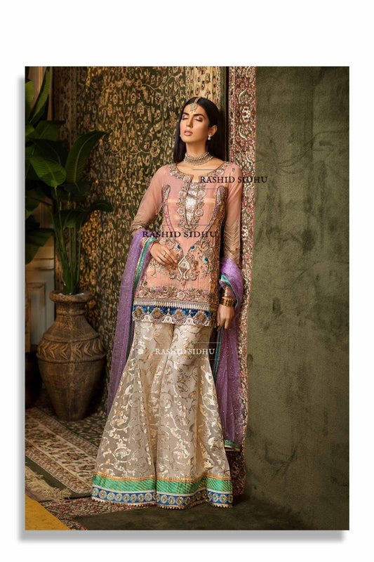 Khuda Baksh - Z-199 - 3 Piece Ready to Wear Suit