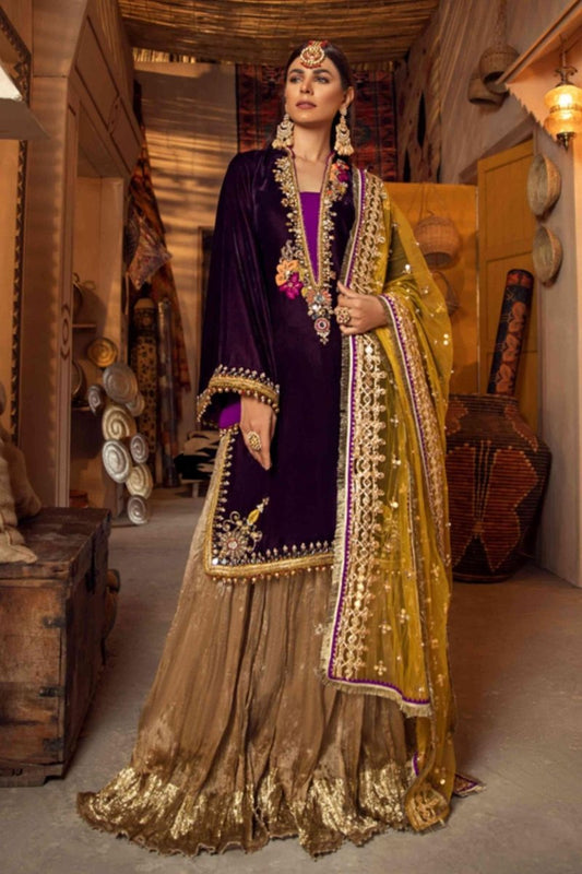 Khuda Baksh - P-207 - 3 Piece Ready to Wear Suit