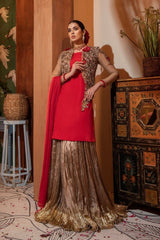 Khuda Baksh - P-209 - 3 Piece Ready to Wear Suit