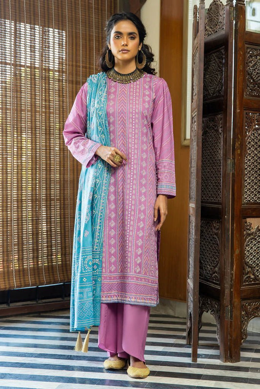 Dareechay By Lakhany Printed Lawn Unstitched 3 Piece (DPC-3006)