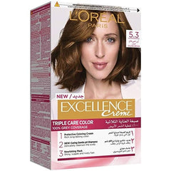 L'Oreal Paris Excellence Hair Color Light Golden Brown 5.3