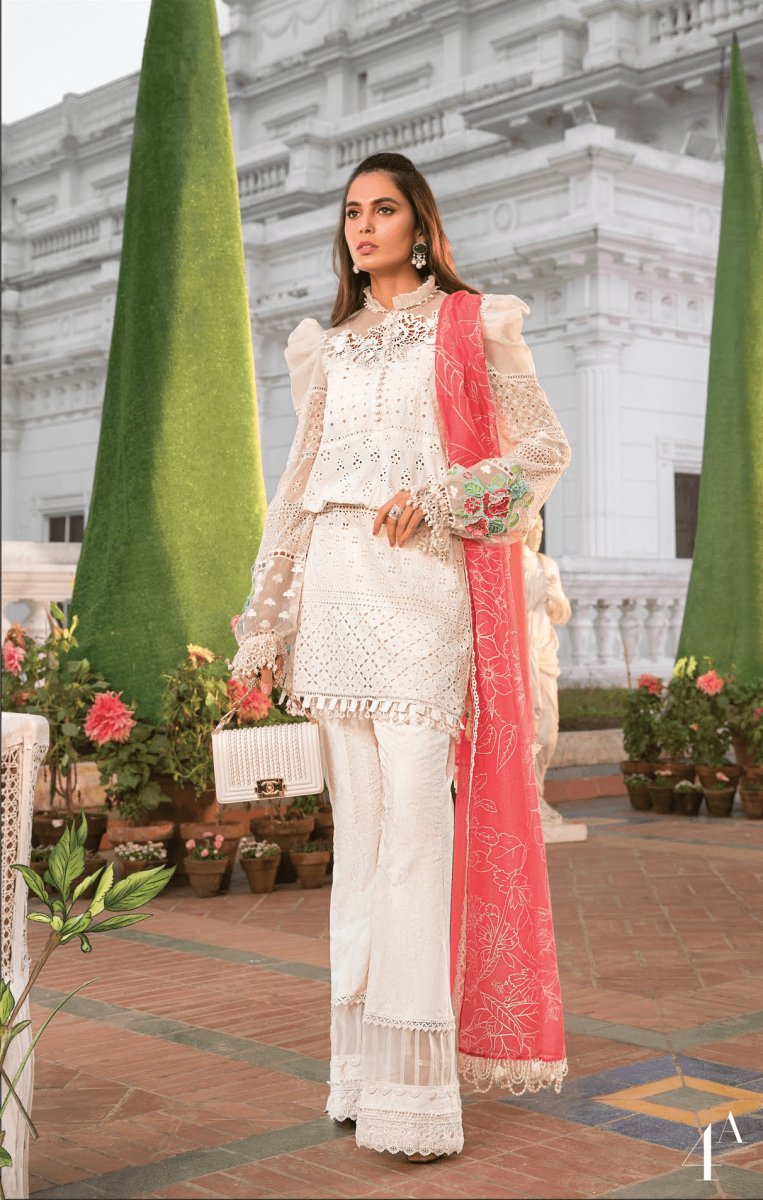 Maria.B. Unstitched Luxe Lawn "Mein Teri Aan" SS'22 D#04A