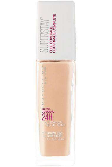 Maybelline's Full Coverage 24Hr Foundation-112 Natural Ivory