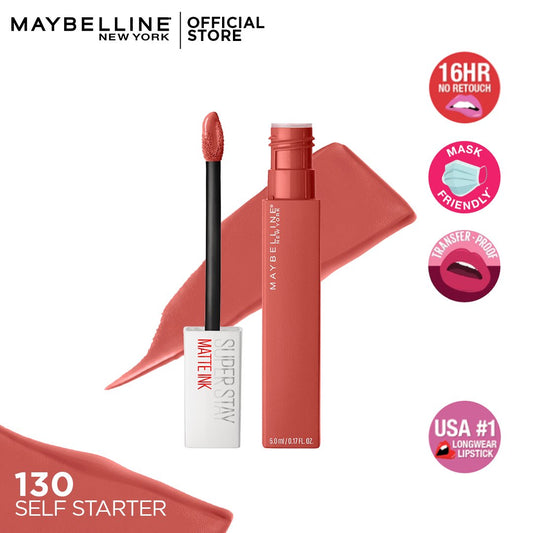 Maybelline Superstay Matte Ink Liquid Lipstick -130 -Self Starter