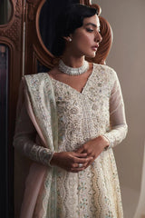 KAMDAANI By Mushq Embroidered Organza 3 Piece Unstitched Suits AAILA