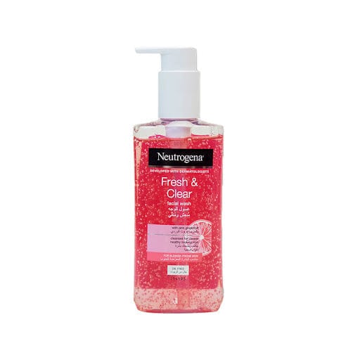 Neutrogena Fresh & Clear Facial Wash With Pink Grape Fruit 200ml